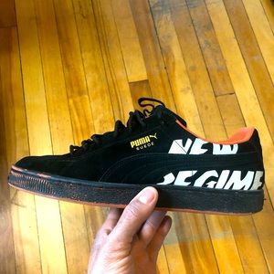 Black Puma x New Regime Suedes